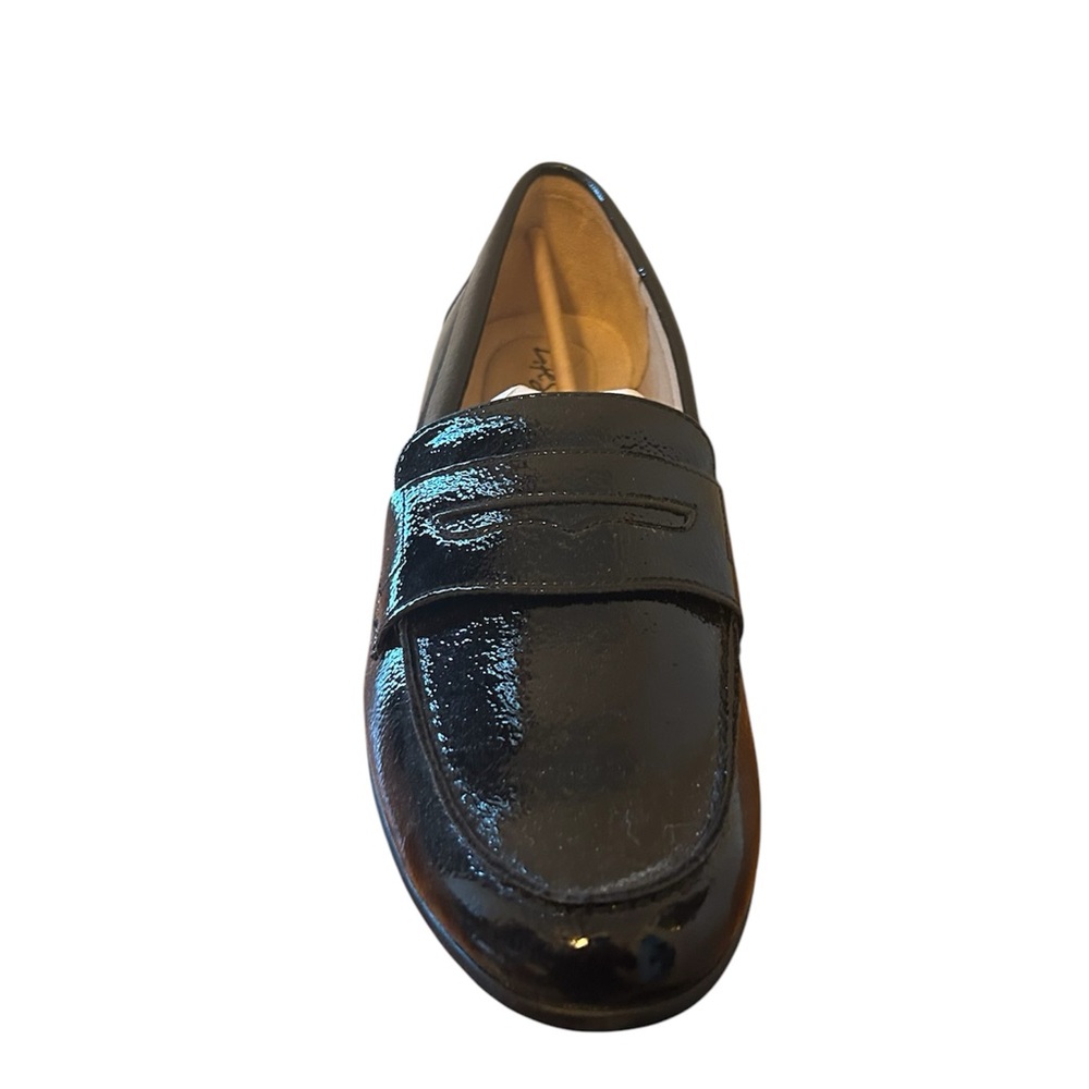Black Patent Leather Loafers
